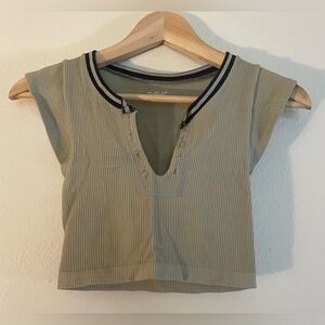 Out From Under Cropped Tee